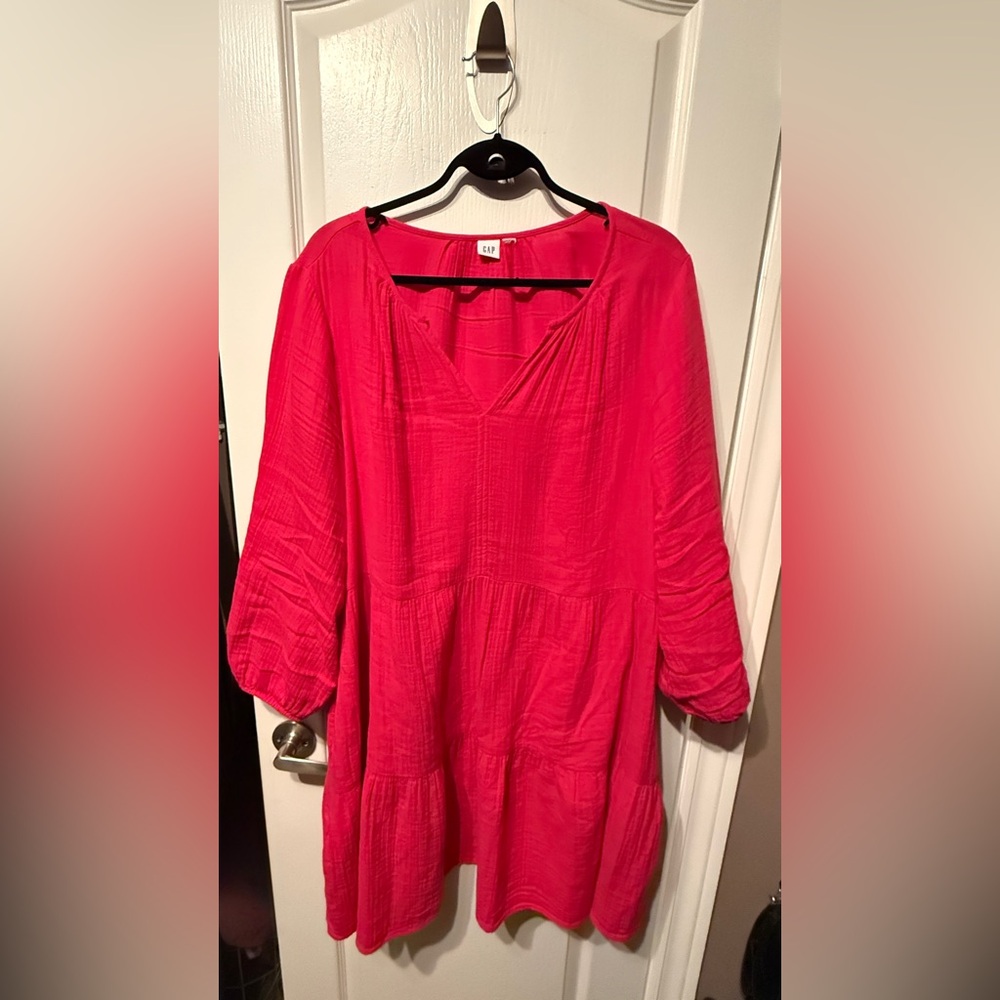 GAP Women's Vibrant Pink Dress
